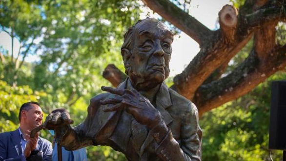 Jorge Luis Borges regresa a Venezuela