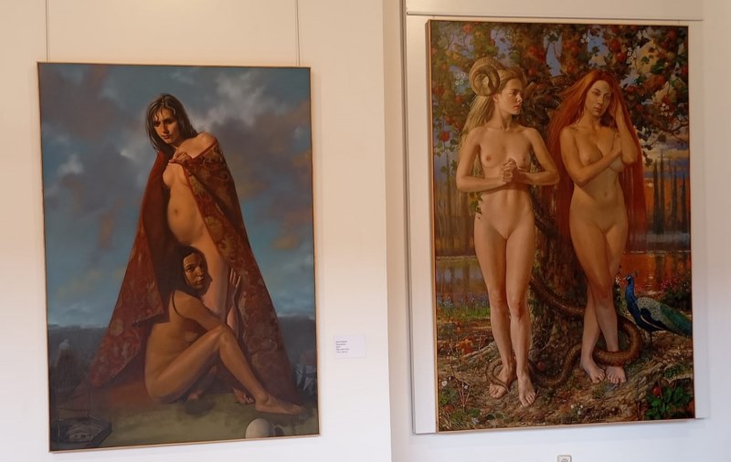 Obras en Feminitas: tres miradas ecuatorianas