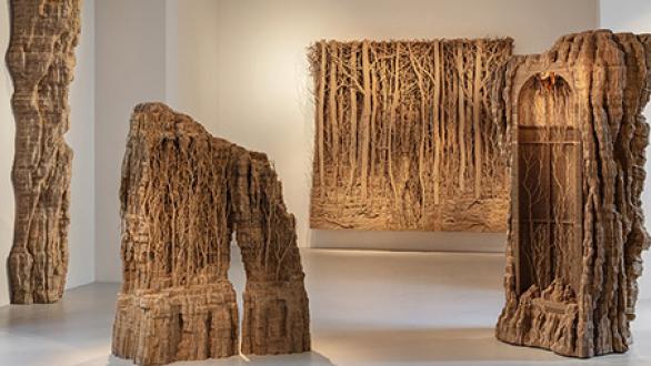  EVA JOSPIN 'Tromper l'œil' exhibition view, GALLERIA CONTINUA, Paris Marais, 2024. Photo: Benoit Fougeirol. © ADAGP, Paris, 2024