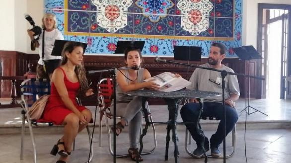 Presentación de arte 45 en Matanzas