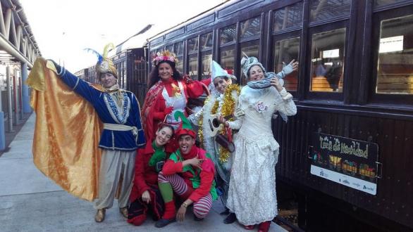tren de navidad