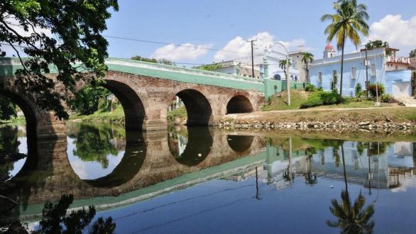Imagen de un puente tomada en Sancti Spíritus