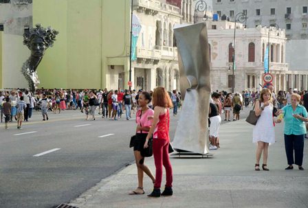 Locura de arte en la urbanidad habanera