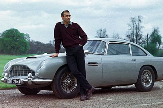 Rodar con Arte. El fantástico auto de James Bond