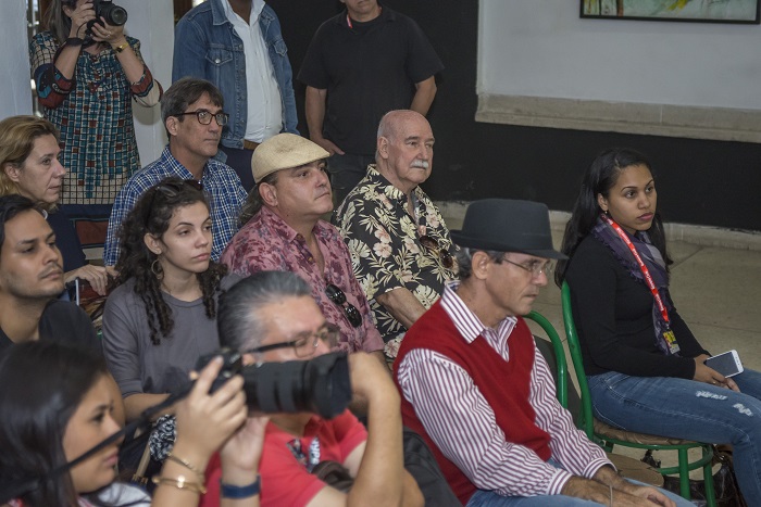 Público en la presentación 