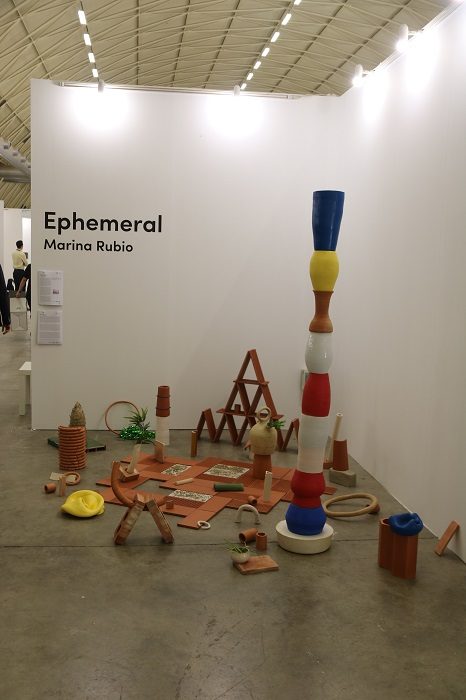 Ephemeral. Marina Rubio stand