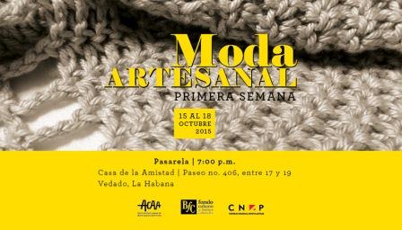Primera Semana de la Moda Artesanal