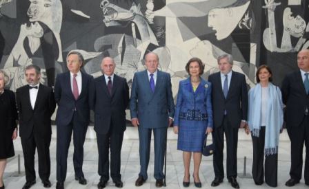 Don Juan Carlos y Doña Sofía presidieron la inauguración de la exposición “Piedad y terror en Picasso: el camino a Guernica” 