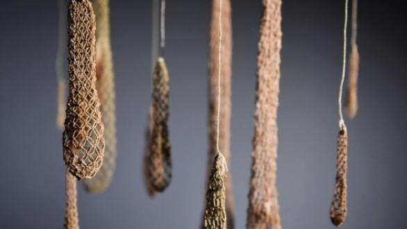 Obra de la exposición Arrullos de Juliana Góngora