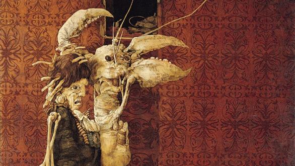 Detalle de la obra de José Hernández. Testamento inútil, 1974