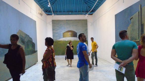 Vista de la exposición Miedo en el Lam