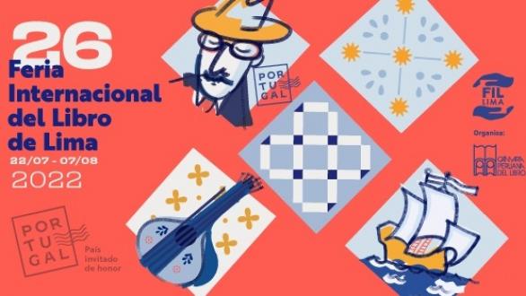 cartel de la 26ª Feria Internacional del Libro de Lima – FIL LIMA 2022
