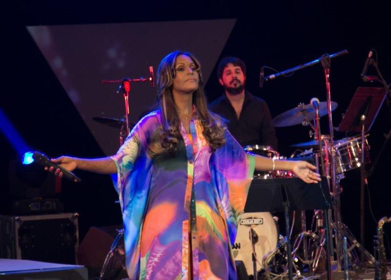 Yaíma Sáez en concierto