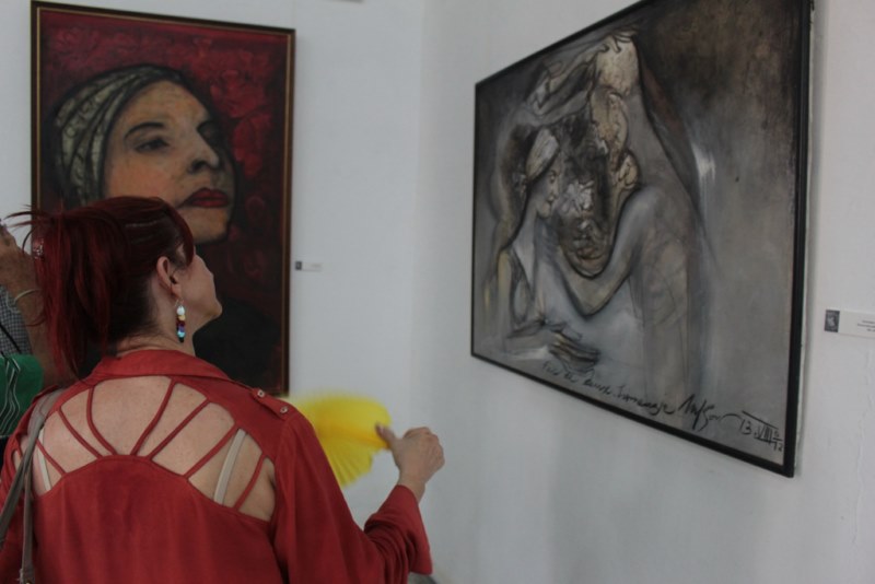 Alicia Alonso in the expressionist line of Nelson Domínguez