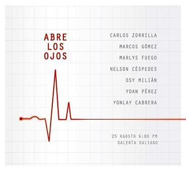 Galería Galiano invita a la inauguración de la expo “Abre los ojos” 
