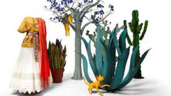 RMFAB. Miradas de Mujeres. Isabelle de Borchgrave X Frida Kahlo