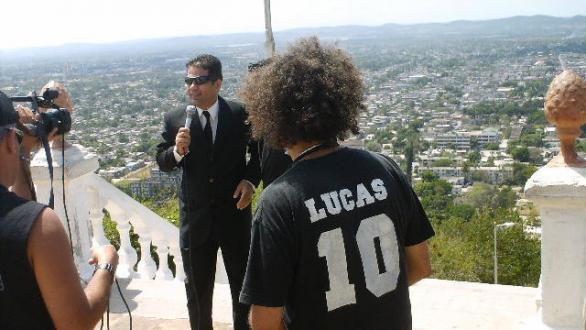 Grabación del programa Lucas 