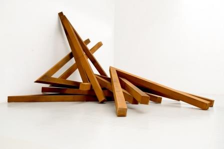 En la Galería Cayón, Bernar Venet