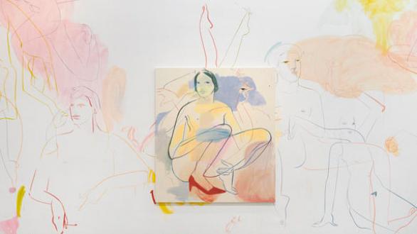 2020 France-Lise McGurn, Percussia Simon Lee Gallery, London, Installation view Courtesy the artist and Simon Lee Gallery. © France-Lise McGurn.  