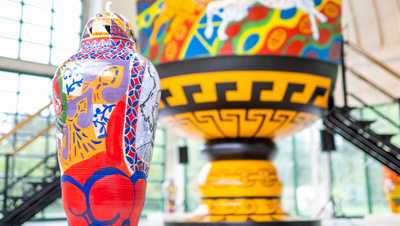 Grounds for Sculpture. Roberto Lugo & Fragile: Earth