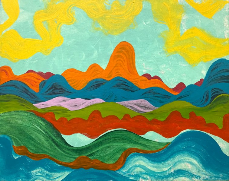 Madre, 2022, Acrílico sobre lienzo