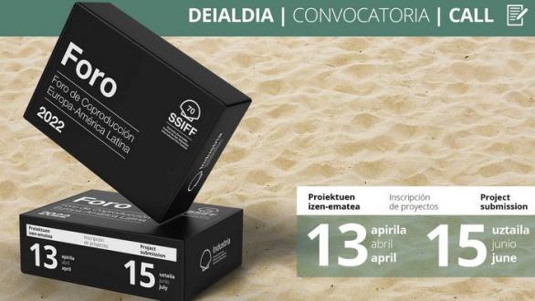 cartel del Foro de Coproducción del Festival de San Sebastián 