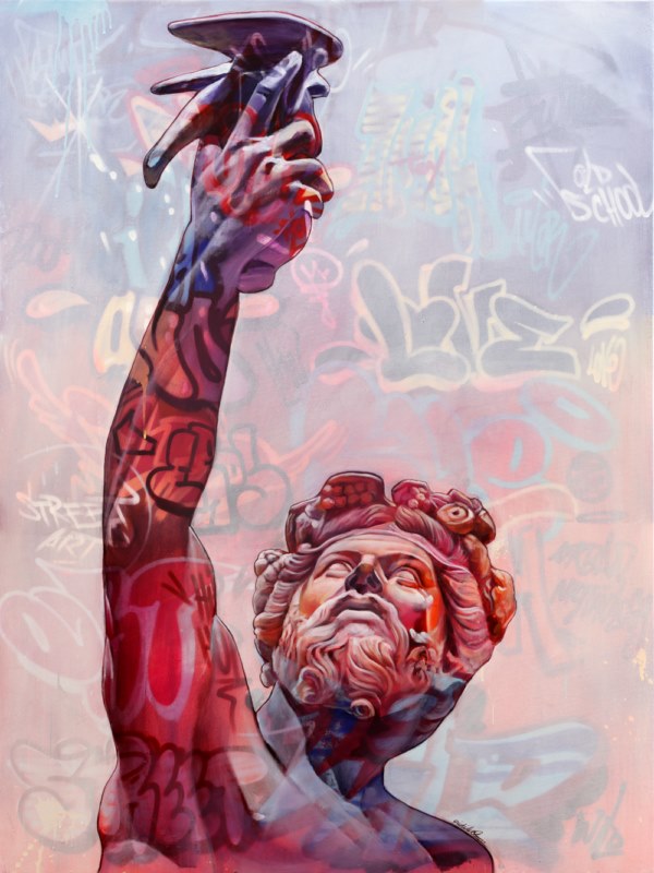 One Project Plastic Murs PichiAvo Anacreon Mixed