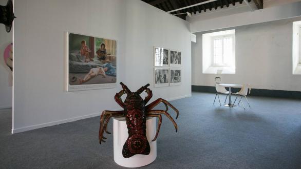 Varias obras expuestas en ArcoLisboa 2017. Rodrigo Gatinho 