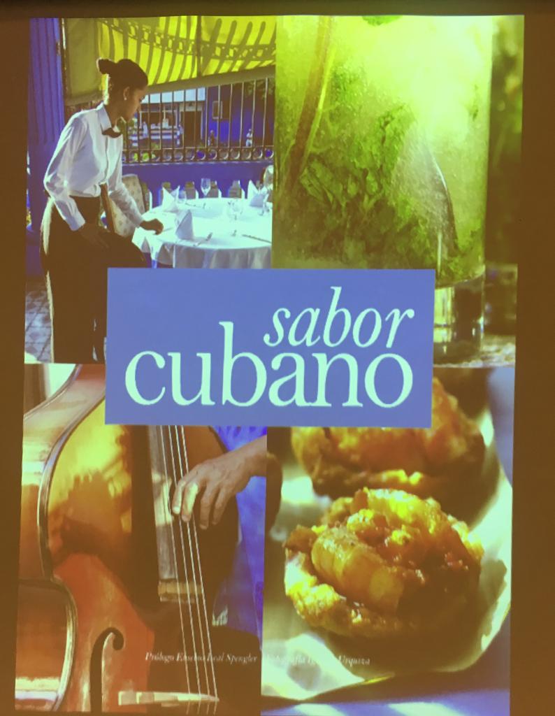 Portada del libro sabor cubano