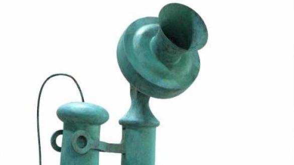 The Trojan Horse, 2017, Bronze, Ed. 1/6, 79 1/2 x 38 3/4 x 40 1/4 in. [201.9 x 98.4 x 102.2 cm.]