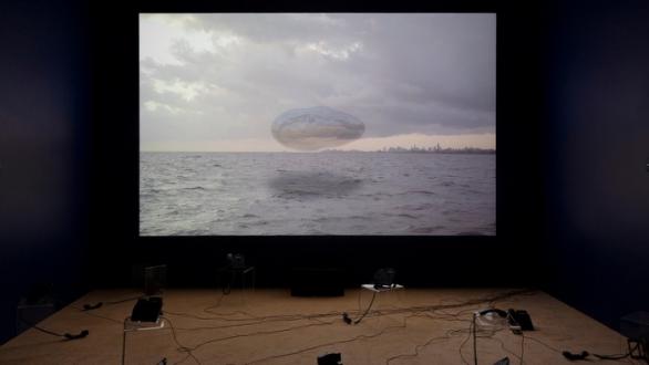 Carolina Fusilier, de la serie Trazos Cuánticos, 2023. Cortesía de la artista y PEANA.