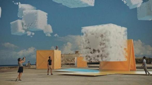 Vista del Malecón de La Habana