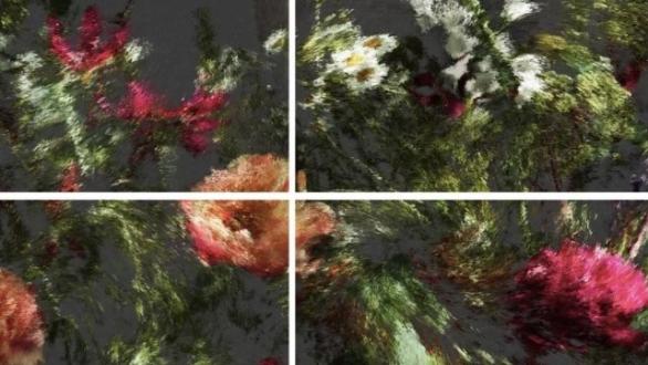 Fotogramas de Effets de Soir #G005, video de cuatro canales. Cortesía de Quayola, Aorist y Faena Art.