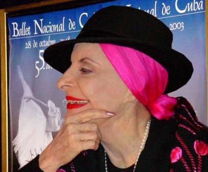 Homage to Alicia Alonso, legend of universal dance