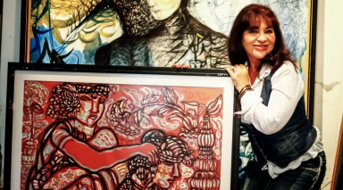 Rituales, arts exhibit by Zaida del Rio in Italy