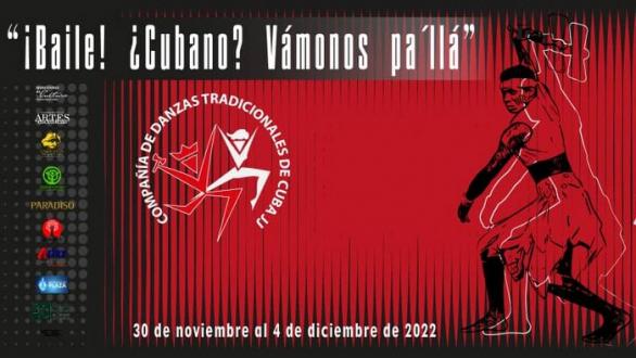 cartel del Festival de Bailes Populares y de Salón