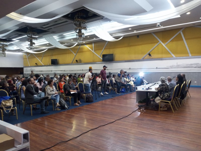 Conferencia de prensa Festival de la Salsa en Cuba