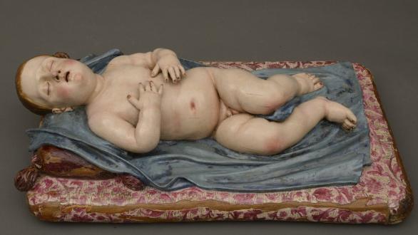 Pedro de Mena y Medrano. Niño Jesús dormido