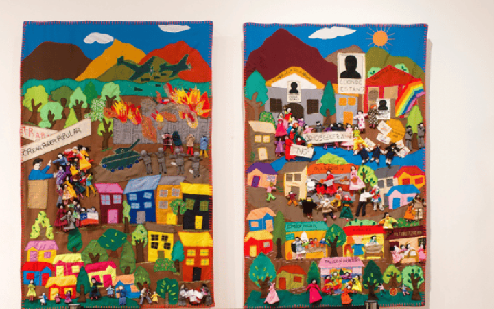 Las arpilleras chilenas que convirtieron el bordado en memoria y denuncia