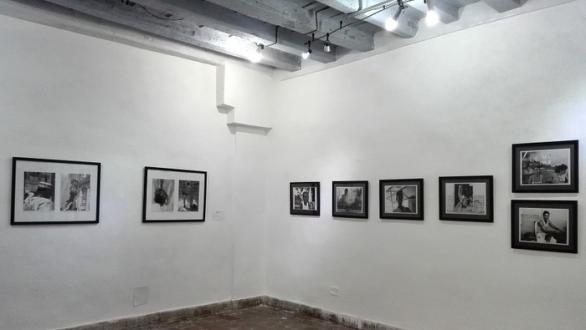 Vista de las obras expuestas en 6.380 km – De La Habana a Campinas