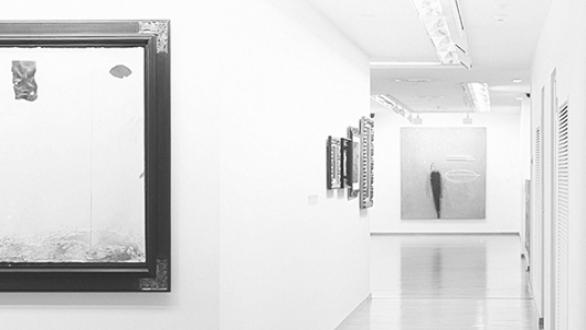 Vista de obras expuestas. Colección de arte de la Fundación María José Jove