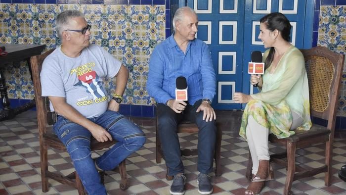 Entrevista a José Carlos de Santiago en la Fiesta del Fuego 