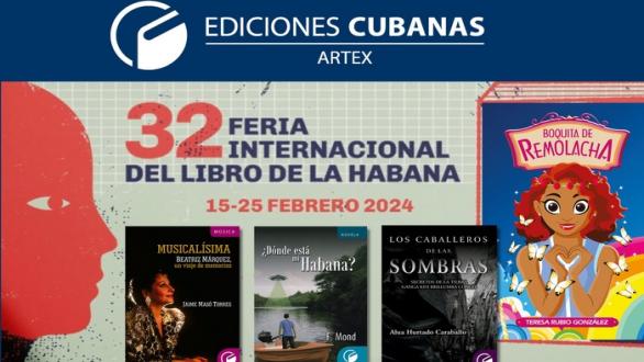 propuestas de Ediciones Cubanas de Artex 