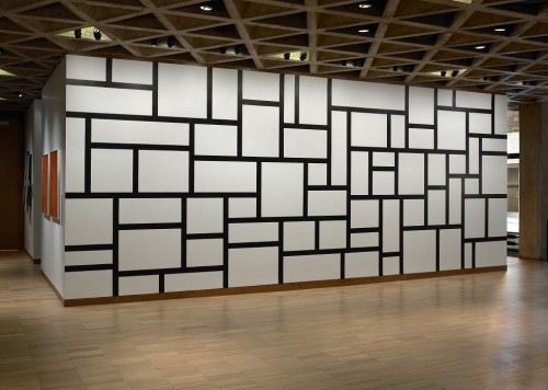 Dibujos murales de Sol LeWitt en la Fundación Botín