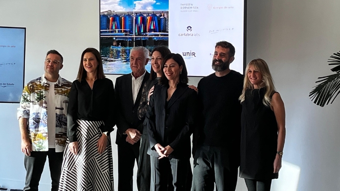 Nace ALMA, el mural que une puerto y ciudad en Santander