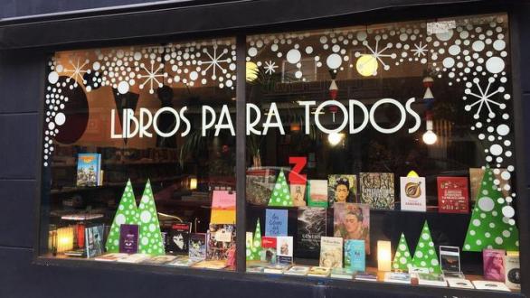 fachada de la librería Los Libros Salvajes