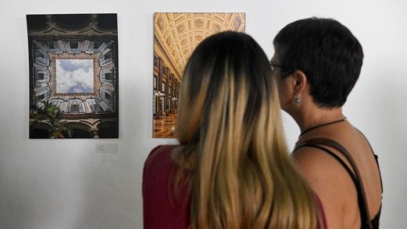 Público en la exposición/ Foto: Néstor Martí