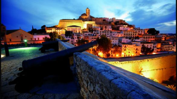 vista de Ibiza
