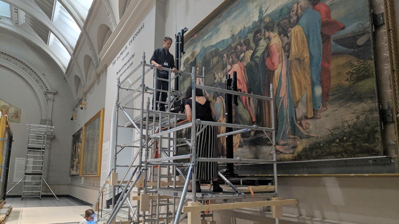 The digitisation of the Raphael Cartoons at the V&A