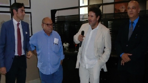 Momento de la inauguración 